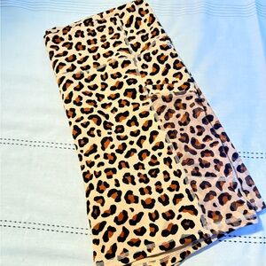 Fabletics Leopard Print Bike Shorts - Nude, Black, Brown